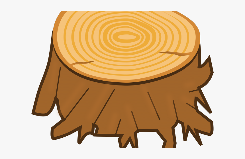 Trunk Clipart Root Clipart - Cut Tree Clipart Png, Transparent Png, Free Download