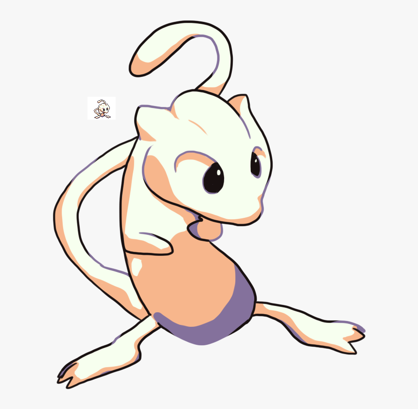 Retro Mew - Fetus Mew, HD Png Download, Free Download