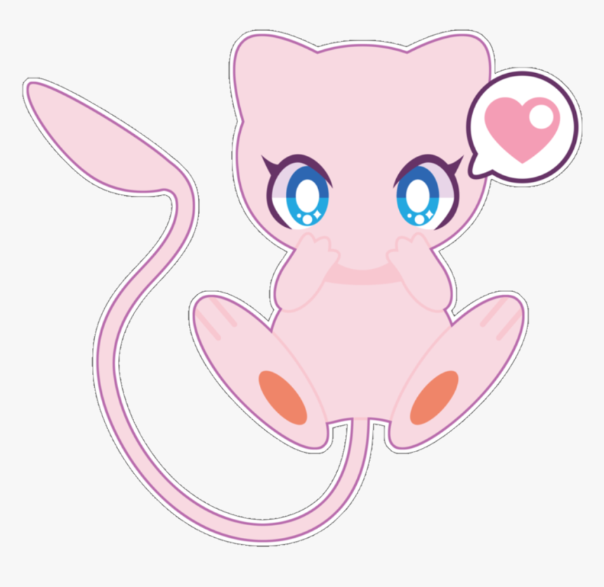 #mew #pokemon - Cartoon, HD Png Download, Free Download