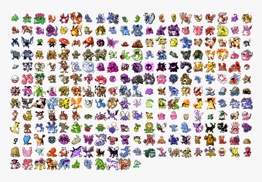 Pokedex Primera Y Segunda Generacion, HD Png Download, Free Download