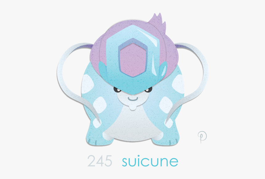 Suicune 
i Never Owned Pokemon Crystal, But Suicune - Cartoon, HD Png Download, Free Download