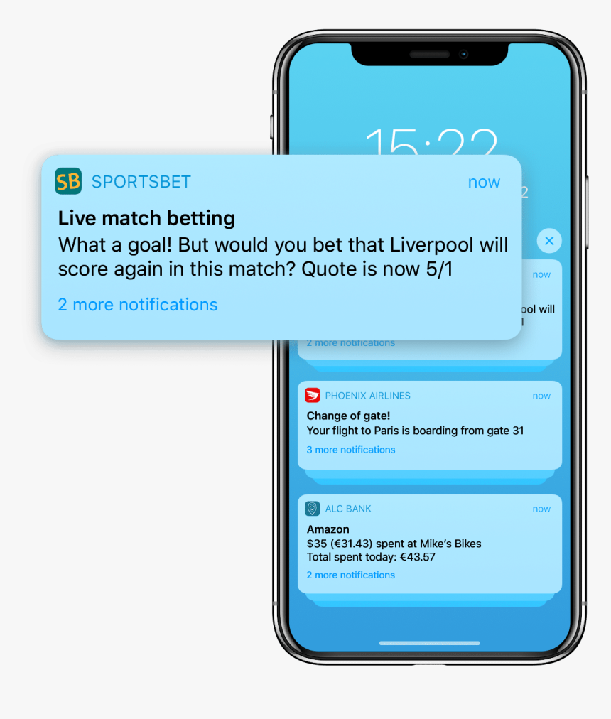 Push Notification From App, HD Png Download, Free Download
