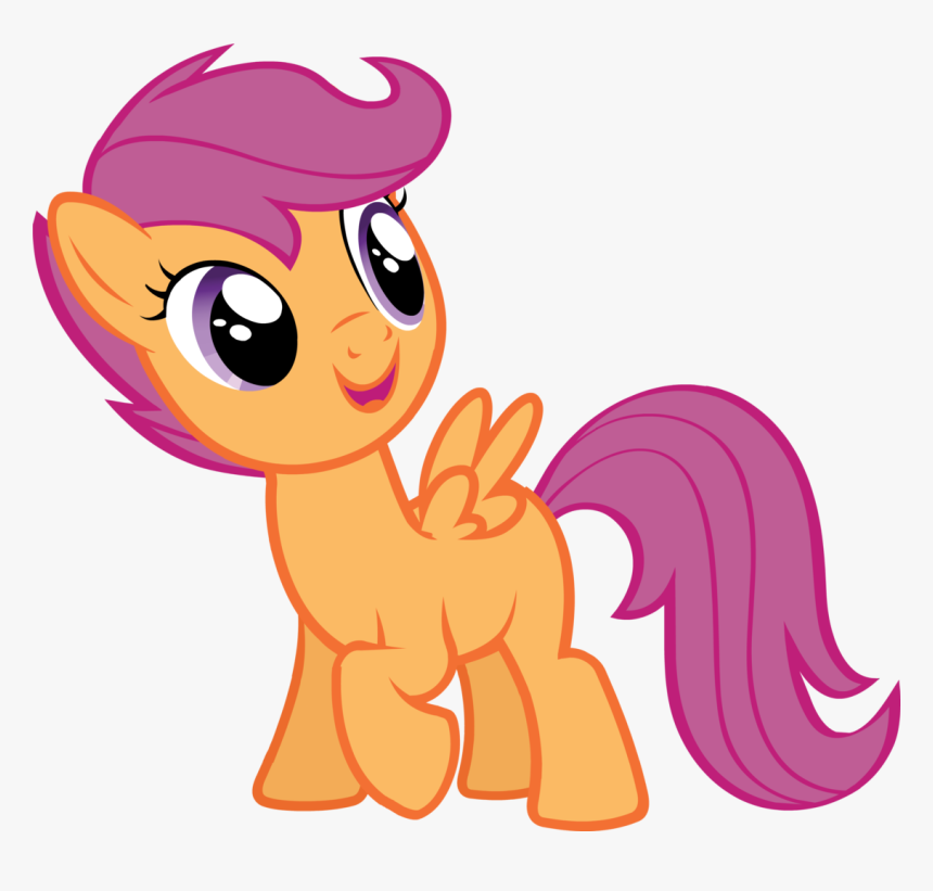 Transparent Simple Png Free - My Little Pony Scootaloo Png, Png Download, Free Download
