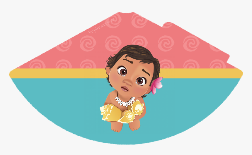 Baby Personalizados Gratuitos Inspire - Fazendo Minha Festas Moana Baby, HD Png Download, Free Download