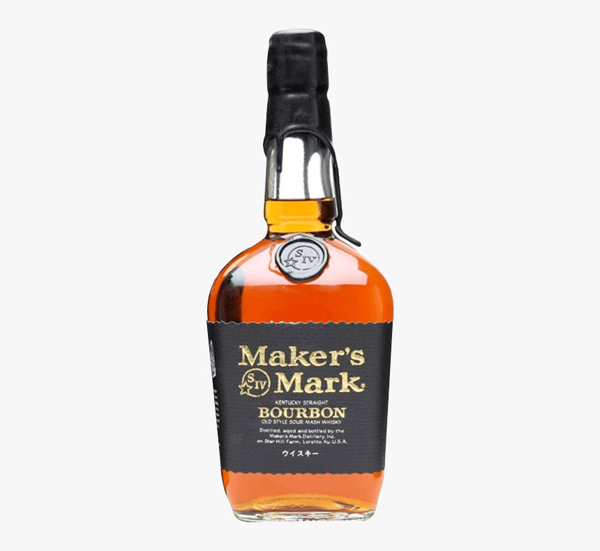 Maker"s Mark Black Bourbon Whisky - Maker's Mark Bourbon Black Wax, HD Png Download, Free Download