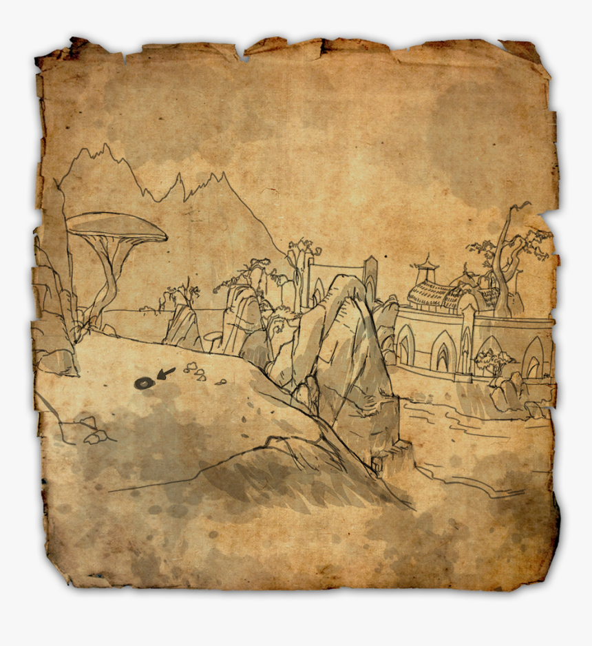 Stonefalls Treasure Map Ii - Stonefalls Treasure Map 2, HD Png Download, Free Download