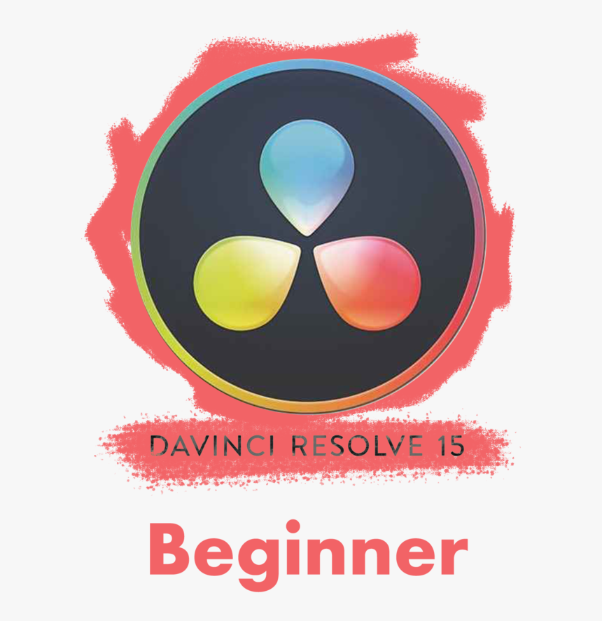 Resolve Beginner - Davinci Resolve Logo Transparent, HD Png Download, Free Download