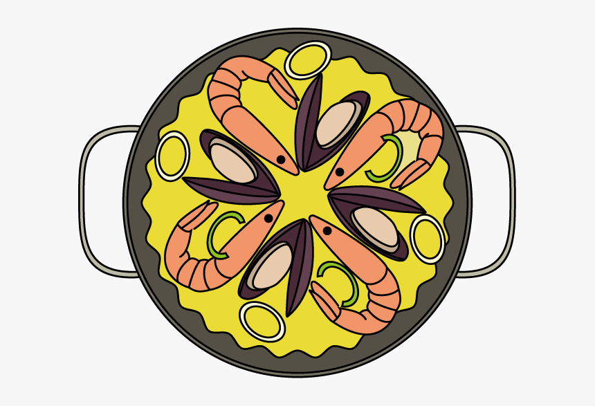 Transparent Quiche Clipart - Paella Clipart, HD Png Download, Free Download