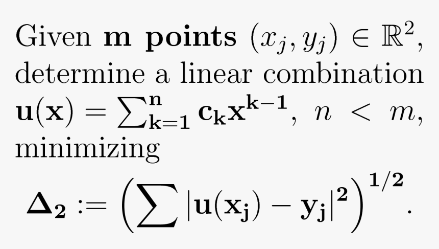 Least Squares Parabola , Png Download - Cursief, Transparent Png, Free Download