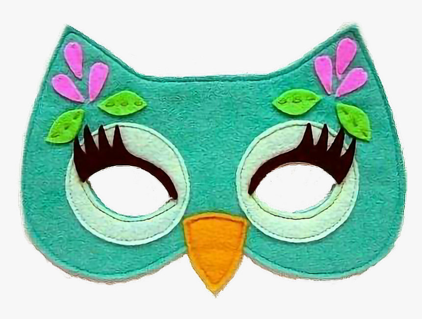 #antifaz #mask #carnaval #carnival #fiesta #party #buho - Antifaz De Animales Buho, HD Png Download, Free Download