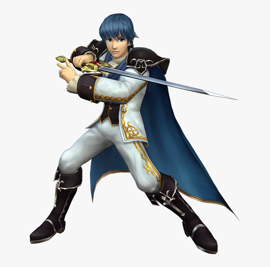 Marth Png -marth"s New Alt Costume - Project M Marth Alt, Transparent Png, Free Download