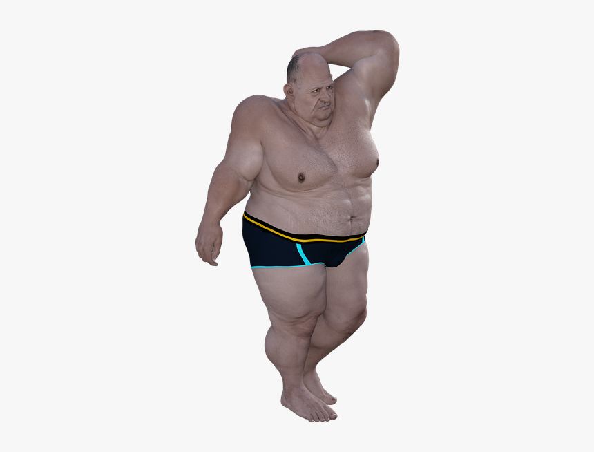 Fat People Png - Overweight Man Png, Transparent Png, Free Download