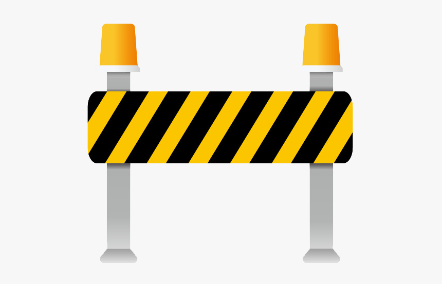 Barrier Clipart Roadblock - Transparent Road Block Png, Png Download, Free Download