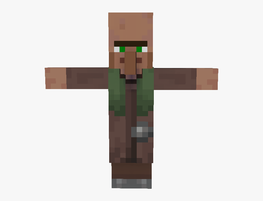 Villager Minecraft T Pose, HD Png Download, Free Download