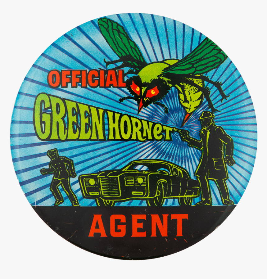 Official Green Hornet Club Button Museum - Green Hornet Button, HD Png Download, Free Download
