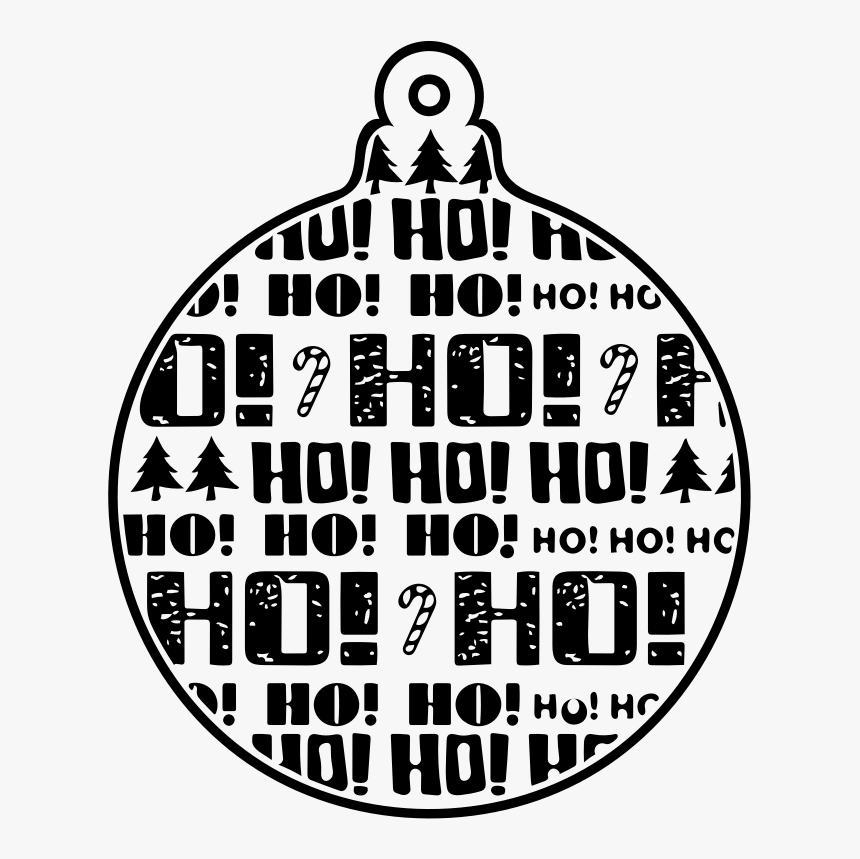 Ho Ho Ho - Circle, HD Png Download, Free Download