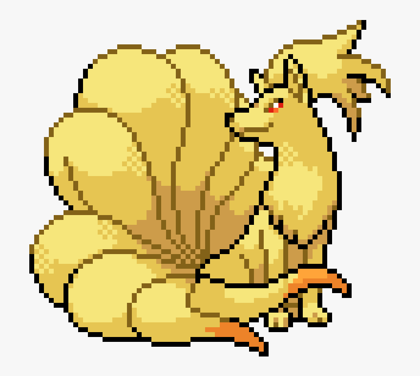 Pokemon Ninetales Sprite, HD Png Download, Free Download