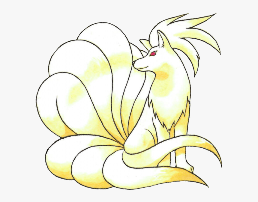 Pokemon Ninetales Original Art, HD Png Download, Free Download