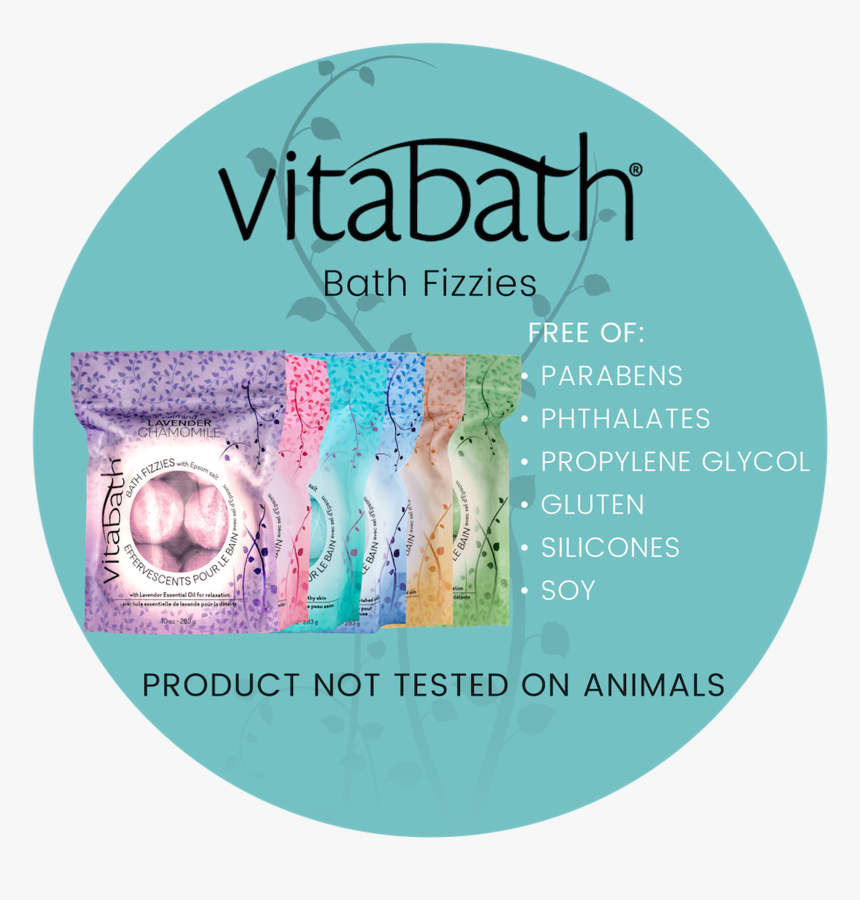 Cool Spearmint & Thyme™ Bath Fizzies 10 Oz/283 G - Circle, HD Png Download, Free Download