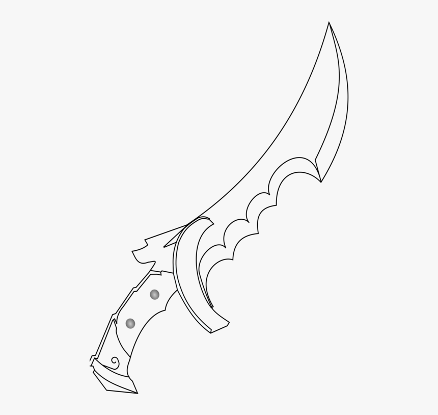 Throwing Knife Weapon Sword Blade - Knife, HD Png Download, Free Download