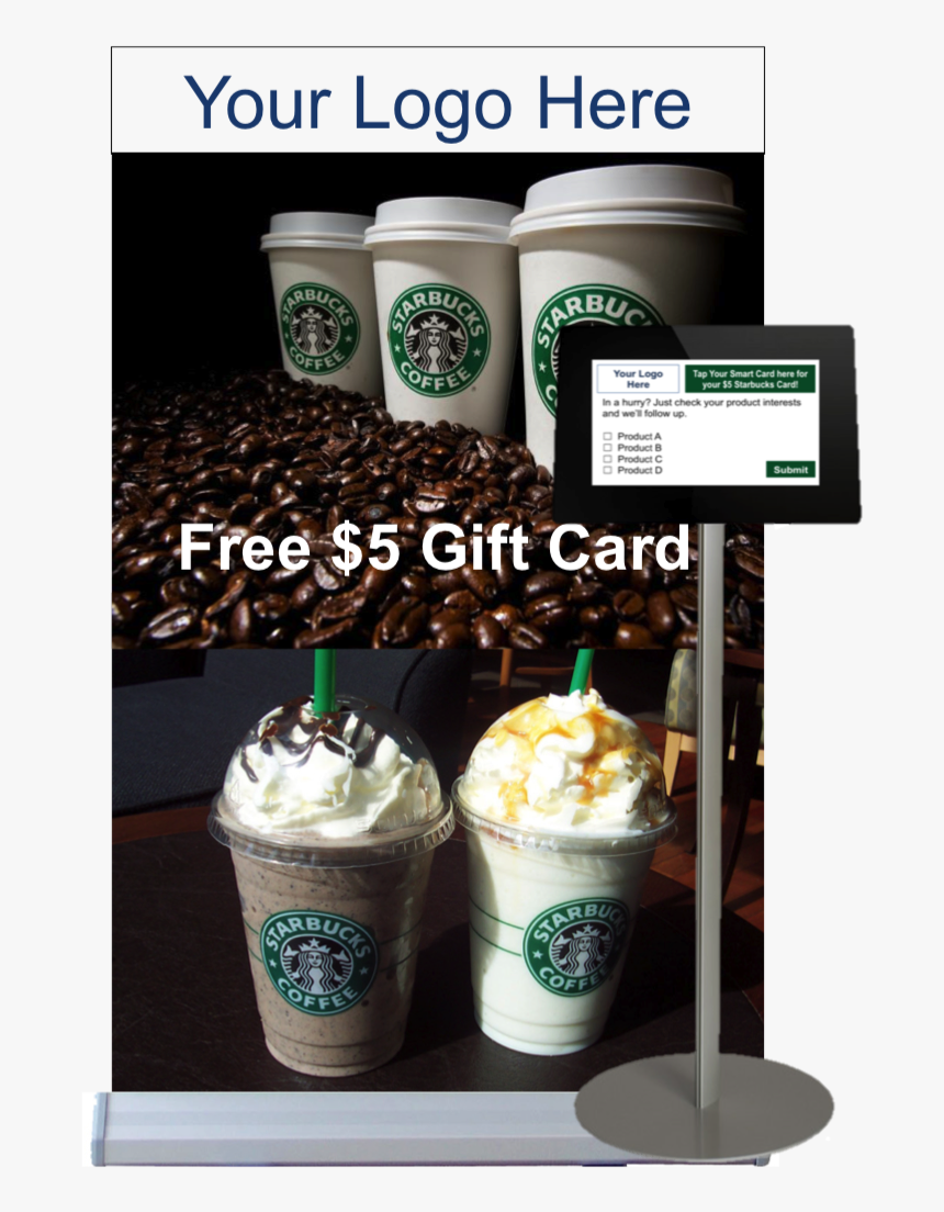 Starbucks Kiosk 6, HD Png Download, Free Download