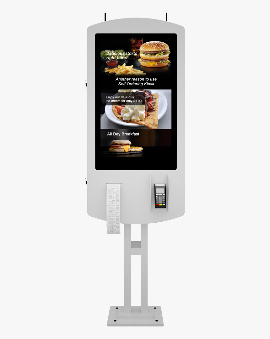 Eflyn Self Ordering Kiosk - Mcdonalds Printable Coupons 2012, HD Png Download, Free Download