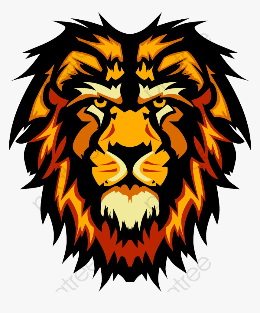 Creative Orange Lion Head - Lincoln High School San Jose Logo, HD Png Download, Free Download