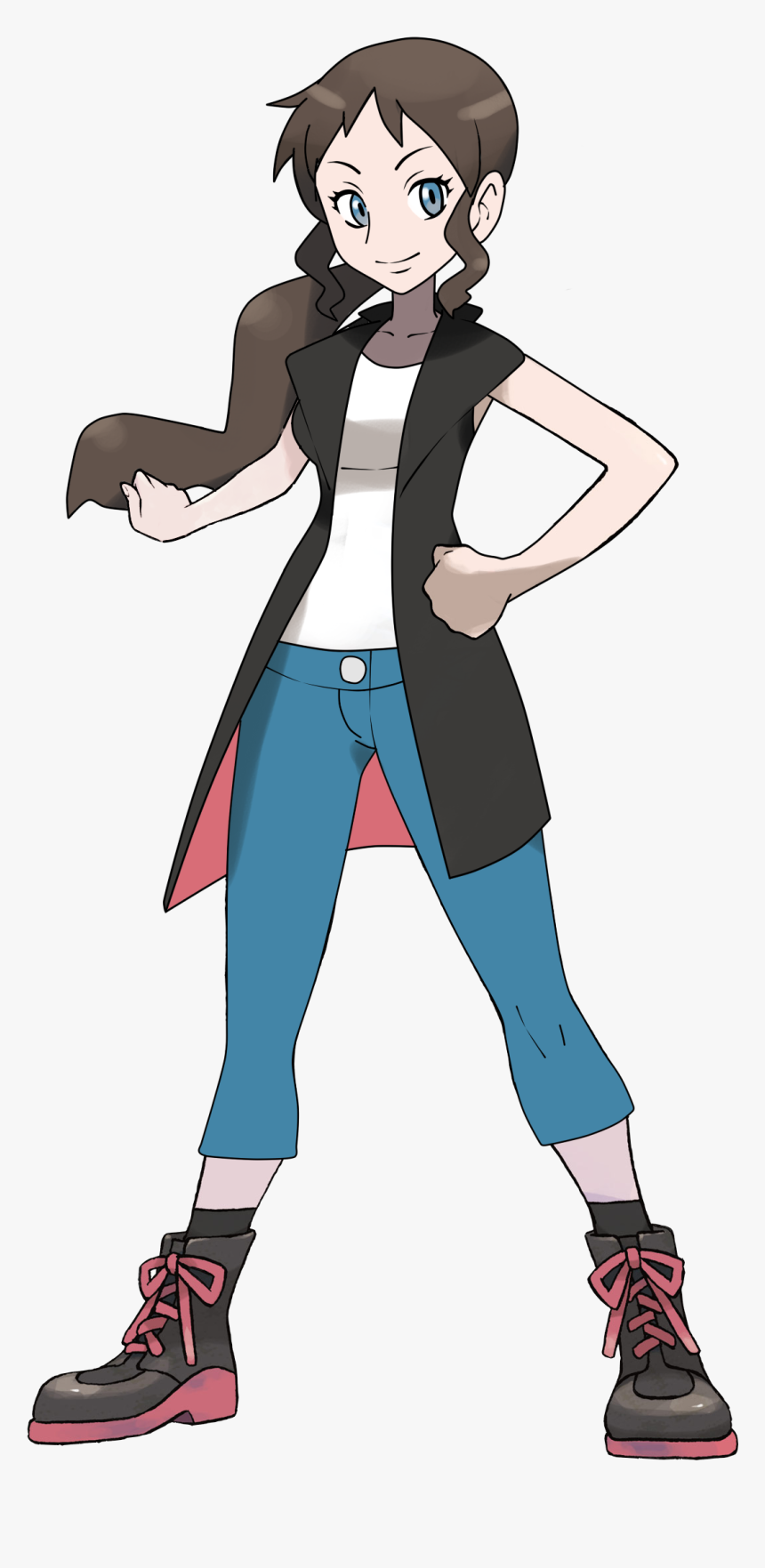 Pokemon Black And White Trainers - Older Hilda Pokemon, HD Png Download, Free Download