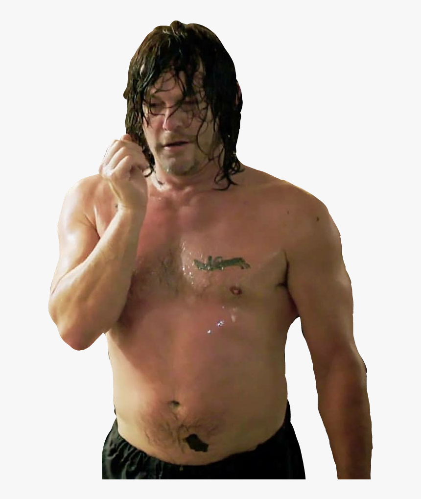 #twd #normanreedus #daryldixon #thewalkingdead - Barechested, HD Png Download, Free Download