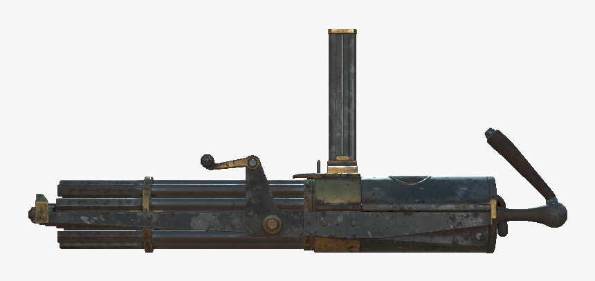 F76 Gatling Gun - Fallout 76 Gatling Laser, HD Png Download, Free Download