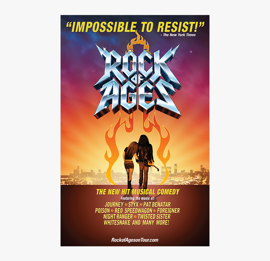 Rock Of Ages Musical Poster, HD Png Download, Free Download