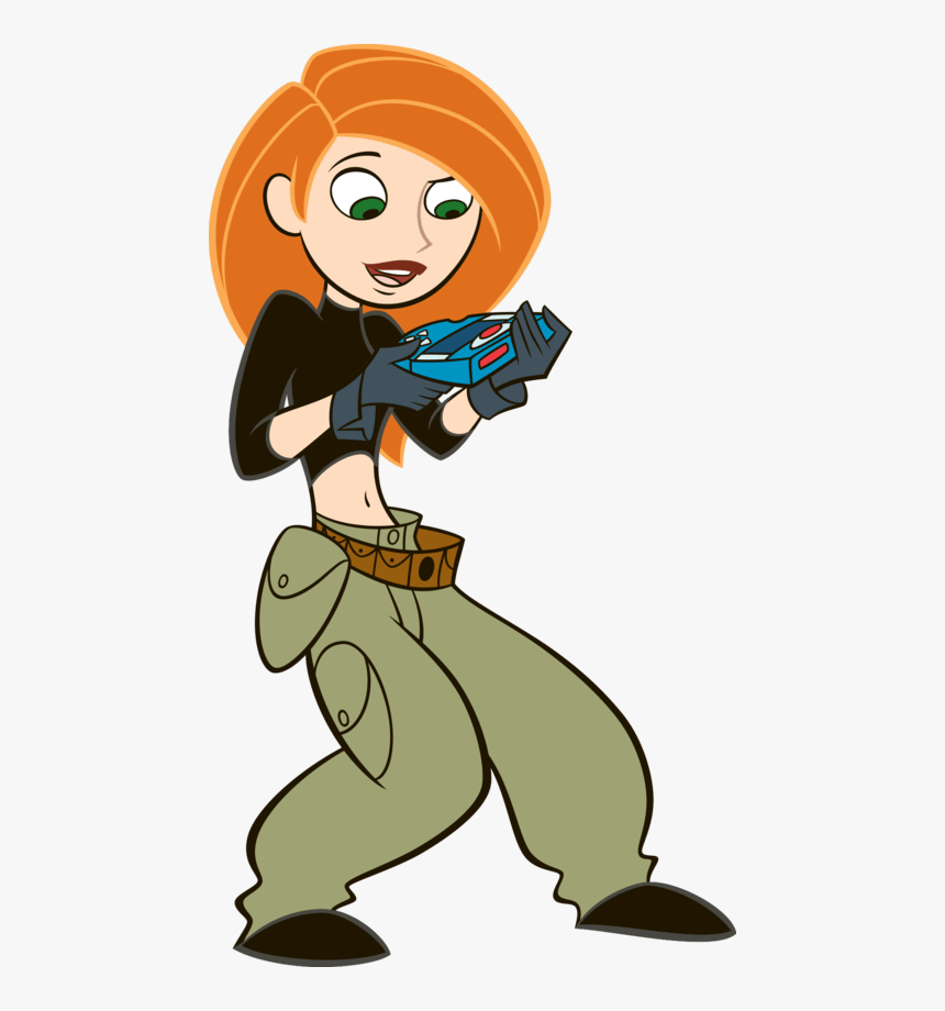 Kim Possible Holding Device - Kim Possible Costume Makeup, HD Png Download, Free Download