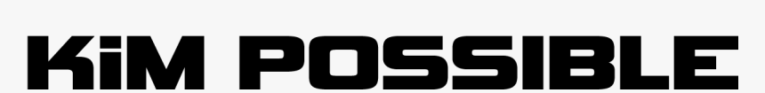 Kim Possible - Kim Possible Logo Font, HD Png Download, Free Download