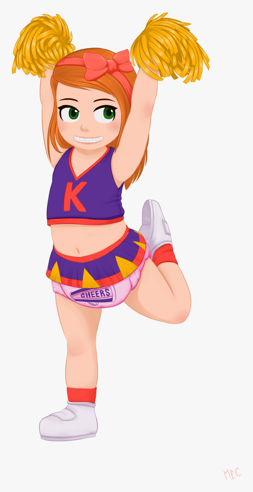 Kimmy"s New Cheer Resolutions - Age Regression Kim, HD Png Download, Free Download