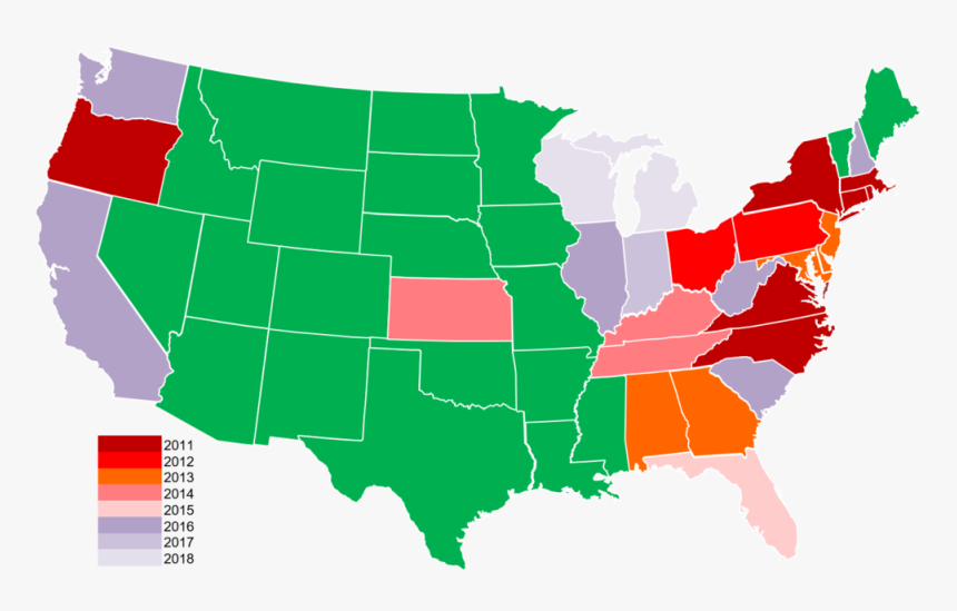 Map Of States With Known Cases Of Boxwood Blight As - John F. Kennedy Library, HD Png Download, Free Download