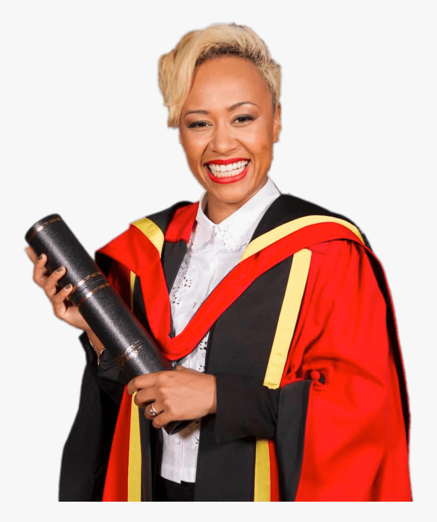 Emeli Sandé Holding University Of Glasgow Honorary - Emeli Sande Before She Was Famous, HD Png Download, Free Download