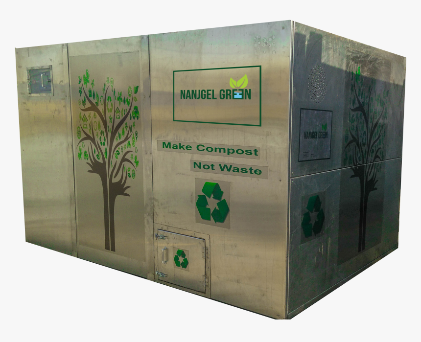 Uae Compost Machine Nanjgel Green - Compost Making Machines, HD Png Download, Free Download