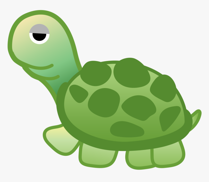 Transparent Turtle In Shell Clipart - New Android Emojis Turtle, HD Png Download, Free Download