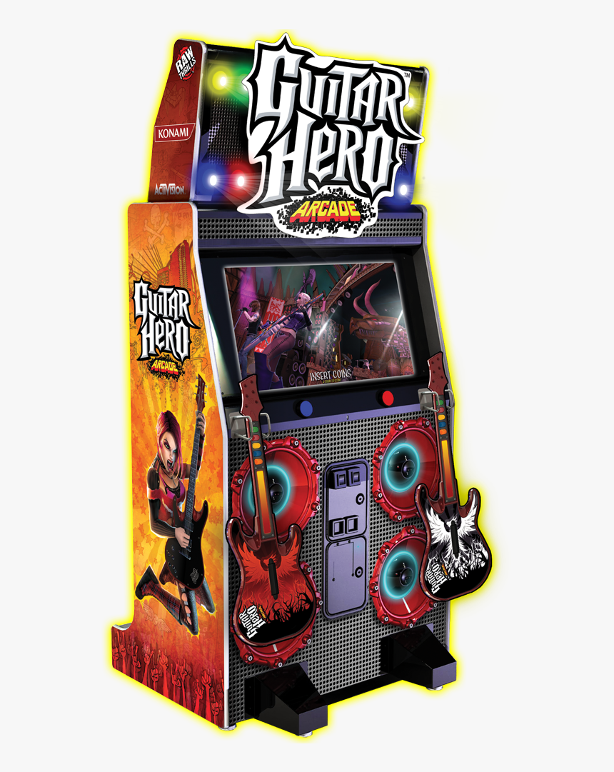 Guitar Hero Arcade Game, HD Png Download, Free Download