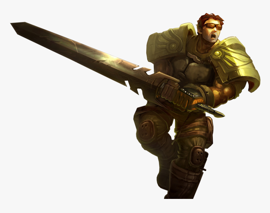 Commando Garen Skin - Old Xin Zhao Splash Art, HD Png Download, Free Download