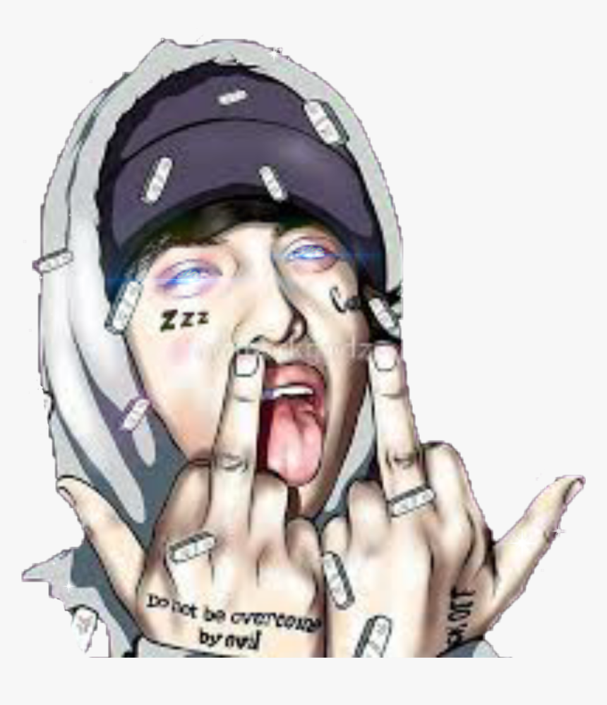 #lil Xan💊 - Lil Xan Cartoon Png, Transparent Png, Free Download