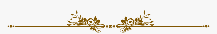 Floral Line Design Png, Transparent Png, Free Download