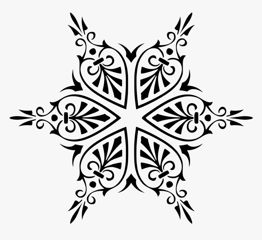 Ornament With Hexagonal Symmetry - Ornament Png, Transparent Png, Free Download