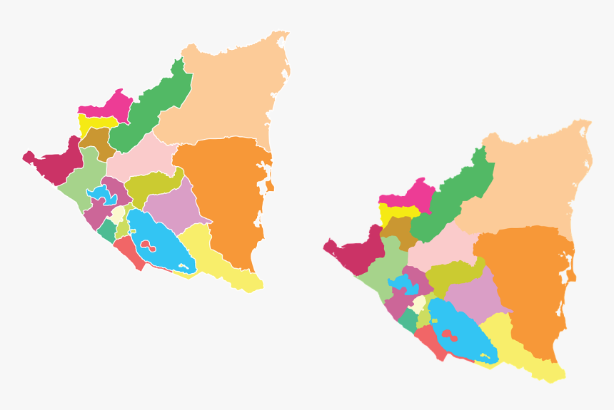 Nicaragua Map Vector, HD Png Download, Free Download