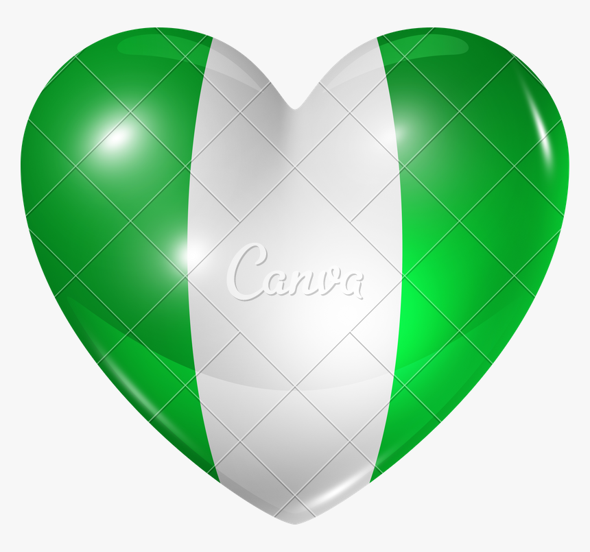 Love Nigeria Heart Icon - Heart, HD Png Download, Free Download