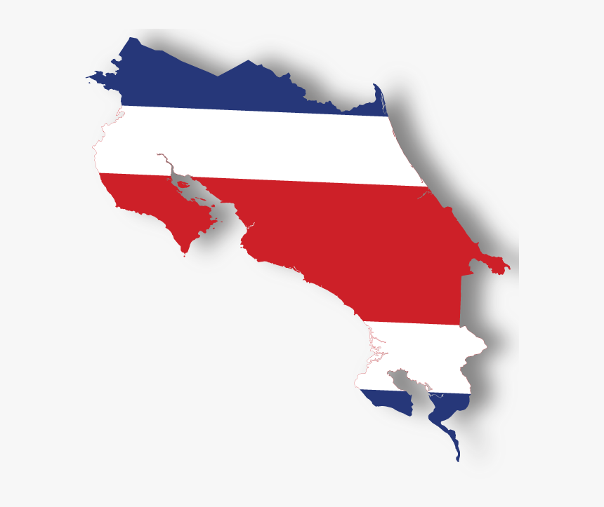 Costa Rica Map Small, HD Png Download, Free Download