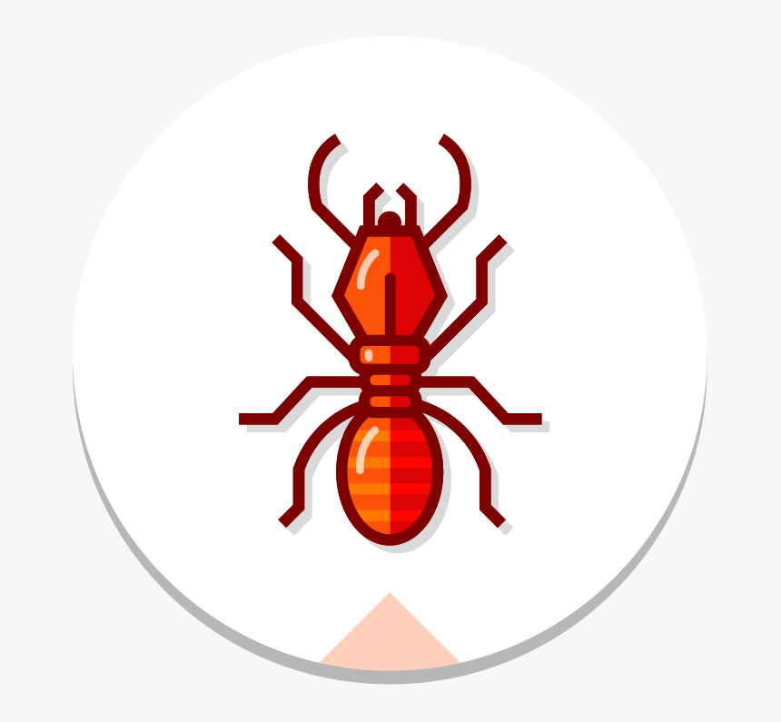 Circle Termite Color - Ant, HD Png Download, Free Download