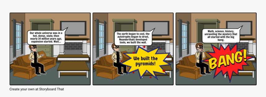 Climate Change Comic Strip Template, HD Png Download, Free Download