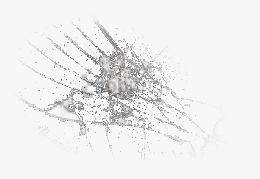 Free Png Download Shattered Glass Effect Png Png Images - Glass Shatter Transparent, Png Download, Free Download