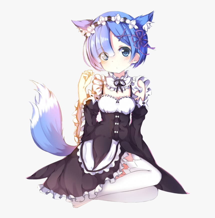 Anime Rem Png, Transparent Png, Free Download